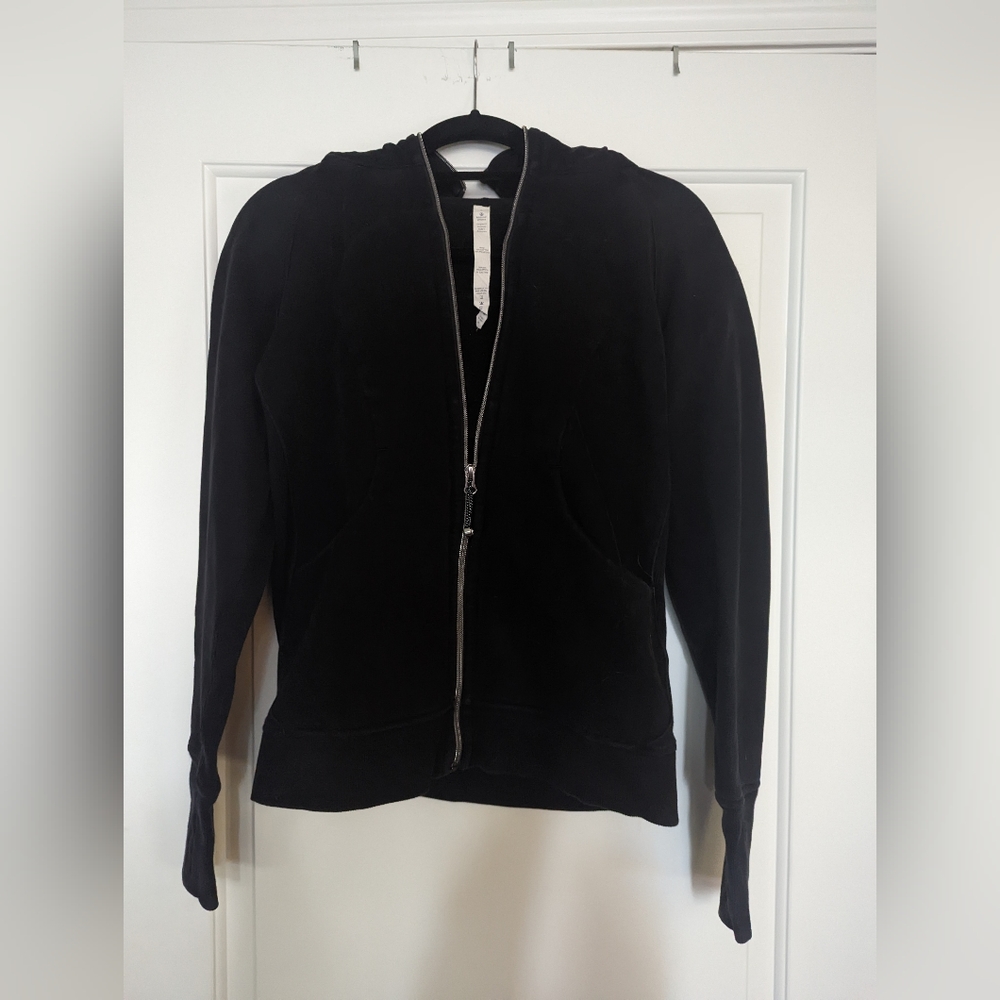 Lululemon Scuba Hoodie full zip in Black - Women's Size 8